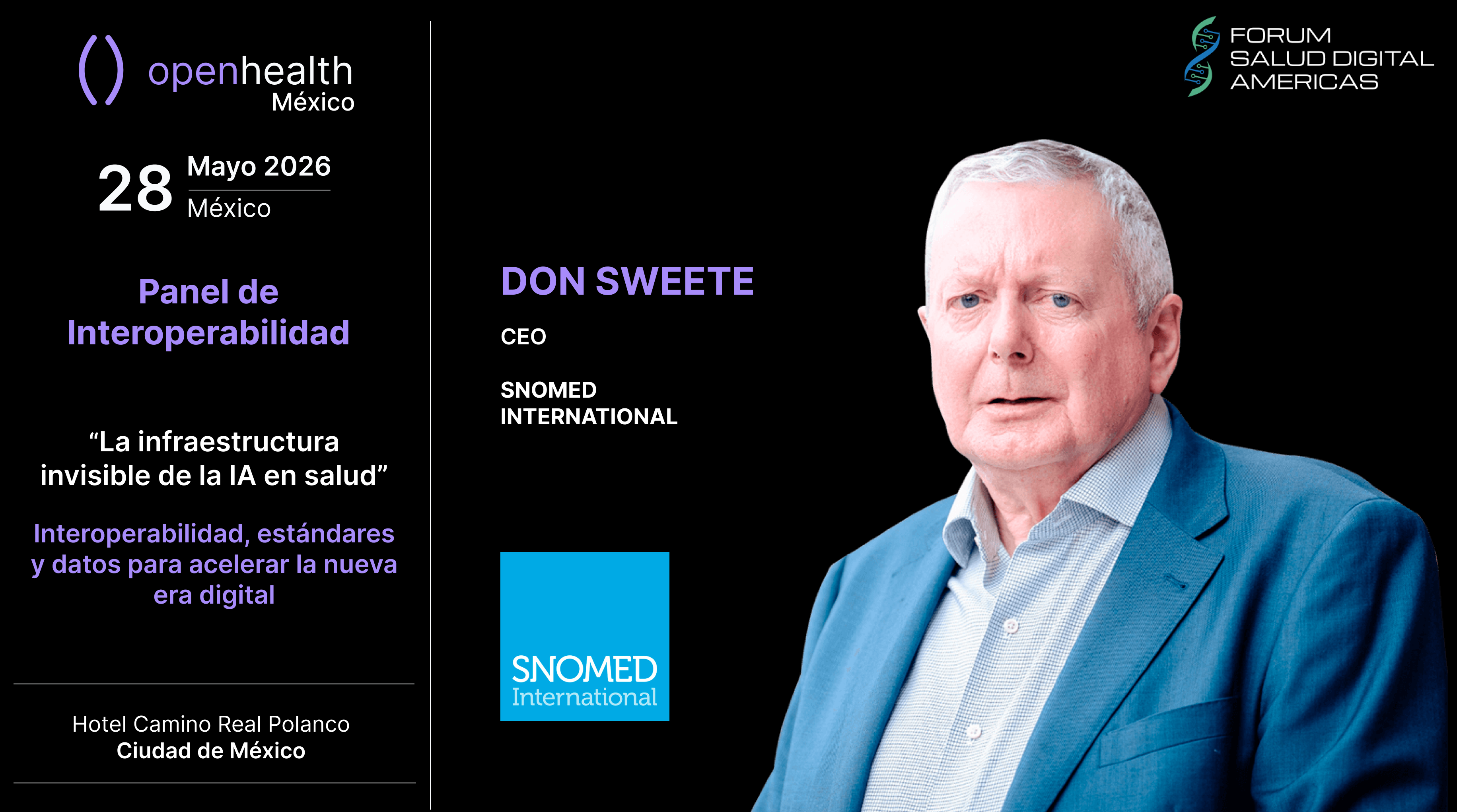 Don Sweete - CEO SNOMED International